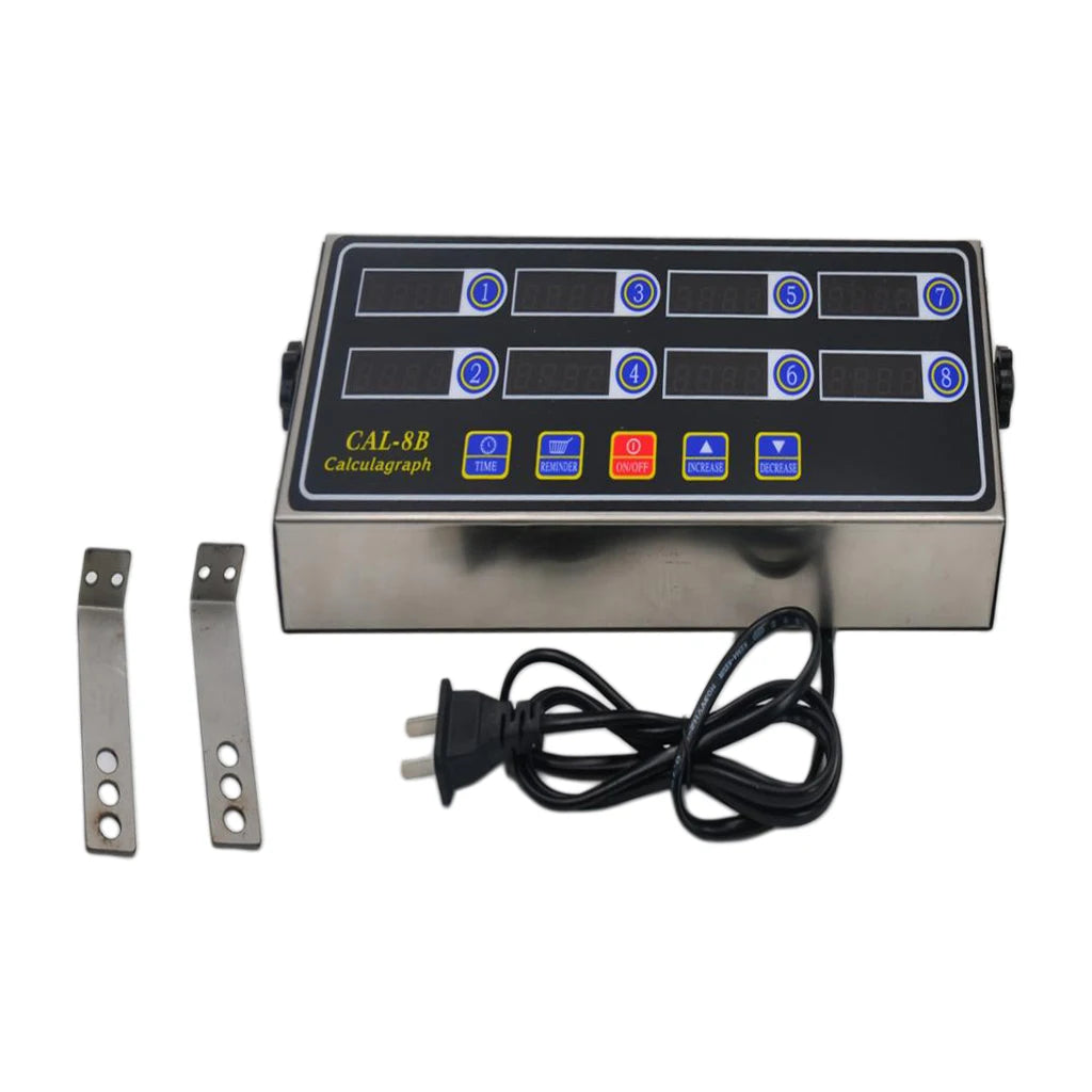 CAL-8B Portable Calculagraph 8 Channel Digital Timer Kitchen