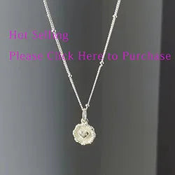 VENTFILLE 925 Sterling Silver Bead Geometry Necklace for Women Girl Korean Design Versatile Choker Jewelry Dropship Wholesale
