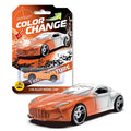 1:64 Alloy Racing Car Inertia Pull Back Toy with Temperature Sensitive Color Changing Magic Crash-Resistant Birthday Gift