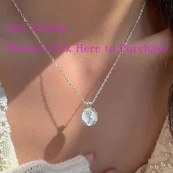 VENTFILLE 925 Sterling Silver Bead Geometry Necklace for Women Girl Korean Design Versatile Choker Jewelry Dropship Wholesale
