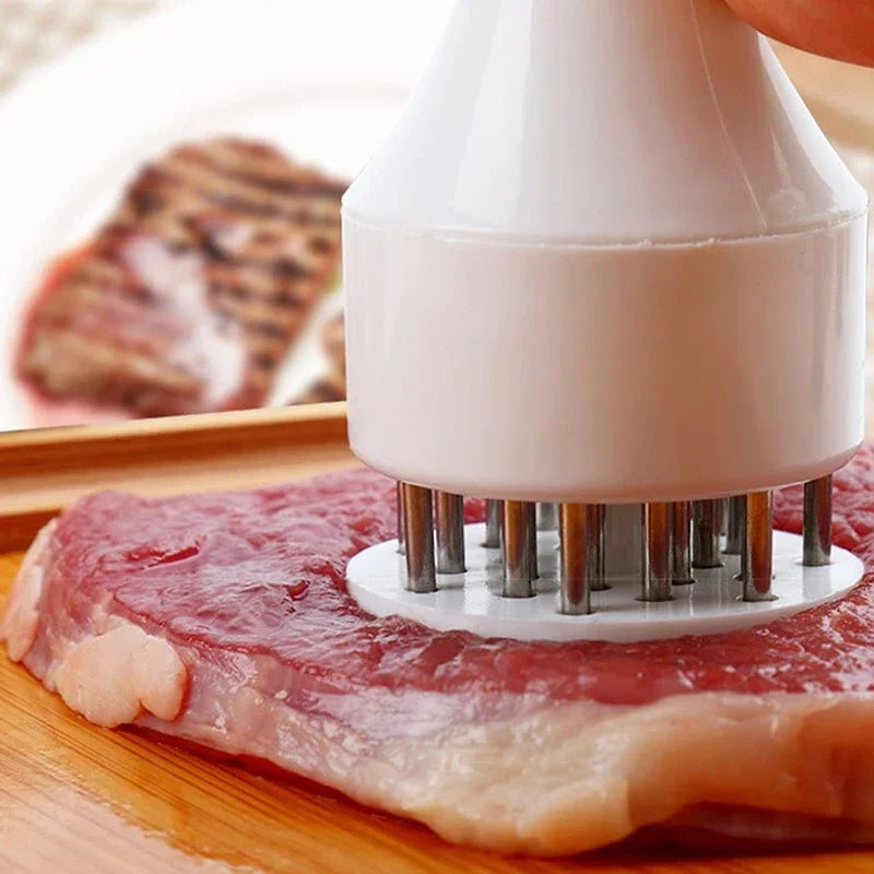304 Stainless Steel Loose Meat Needle Meat Tenderizer Household Quick Insert Beef Artifact Loose Meat Hammer Steak Kitchen Tool
