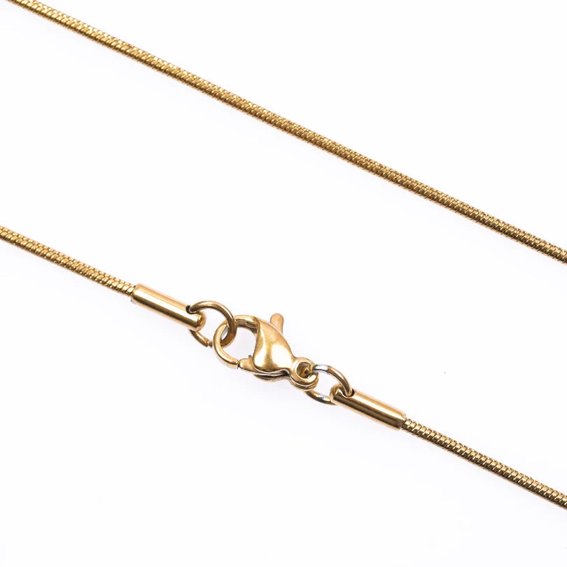 1/5/10pc 1.2mm 45/50/60/70cm Long Stainless Steel Round/Long Plain Snake Chain Necklace For Women Men DIY Fashion Jewelry Choker