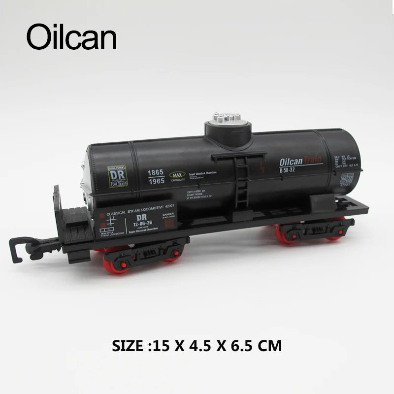 3cm Width wheel Train Track Cargo Car Carriage Wagon Model Guage Accessories DIY Toy Classic Electric Trains Rail King Trian Set