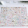 Sylvanian Families High-value Cute Double-transparent Sticker Scene Decoration Material Hand Account Waterproof Laser Star Toy