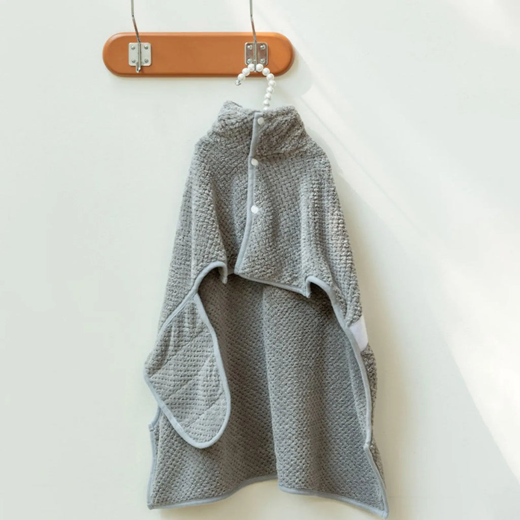 Ultra-Absorbent Dog Bath Towel Super Absorbent Dog Bathrobe Robe For Large/Medium/Small Dog
