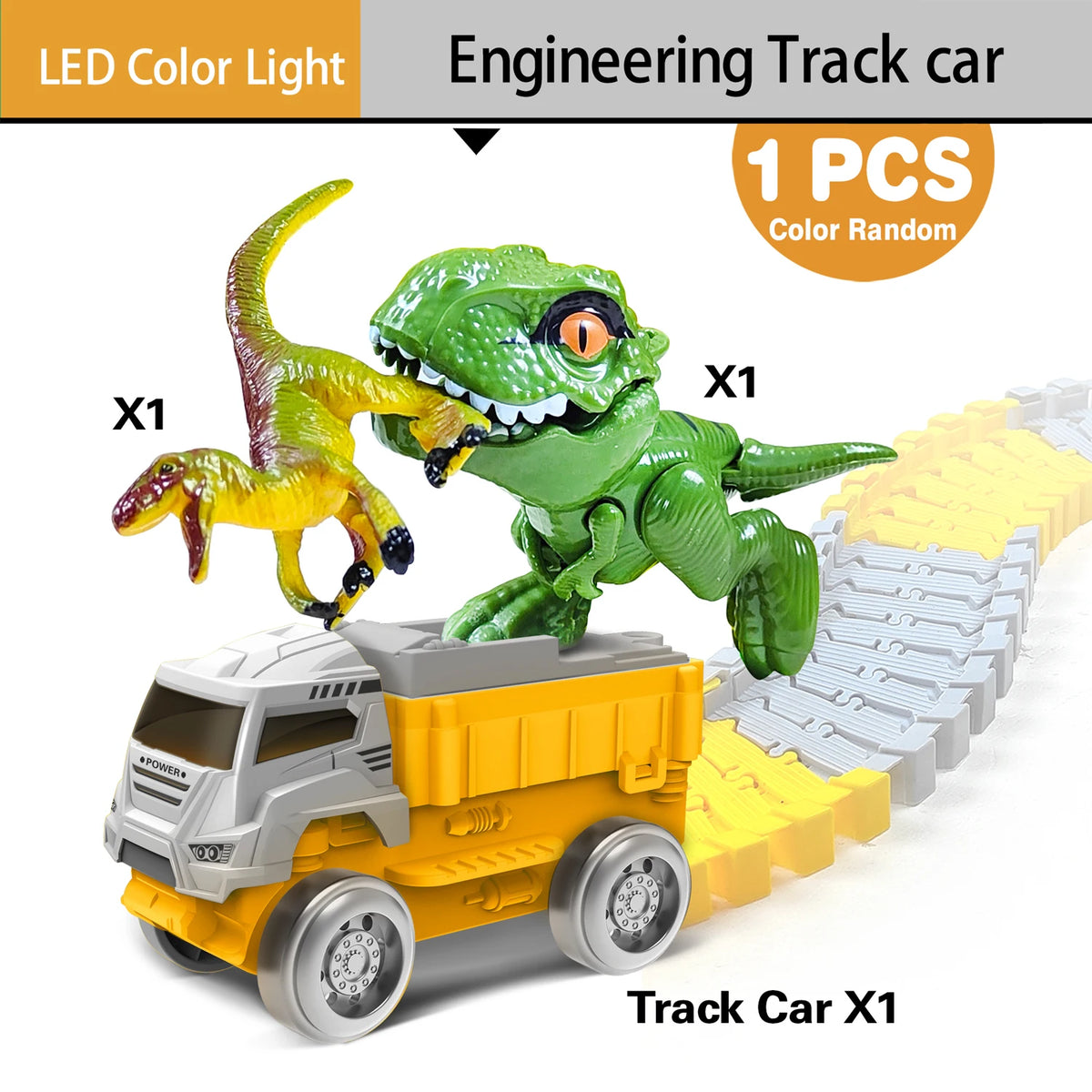 Magical Flexible Track Car Toys for Glow Race Track Electronic Car Toy Kid Railway Machine Track Car for Children Boys Gift