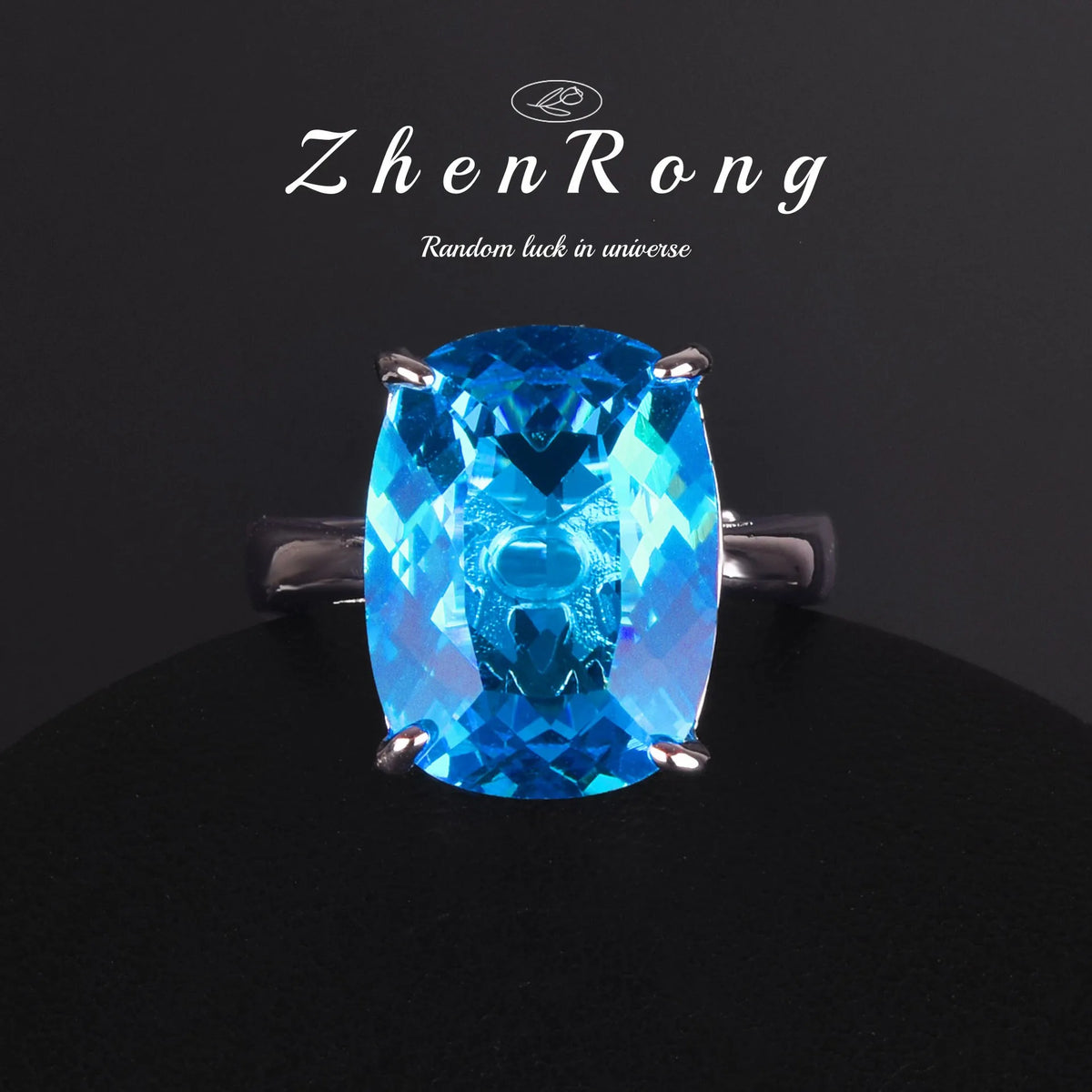 Foydjew Luxury 20 Carat Yellow/Red/Blue/Green Color Large Gemstone Jewelry Sets Pendant Necklaces Earrings Rings For Women