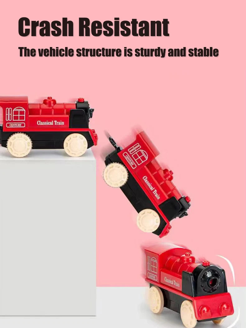 Dinosaur Track Electric Dinosaur Car Mountain Road Rail Kids Puzzle Playful Toy Emit Light Boys Christmas Birthday Gift