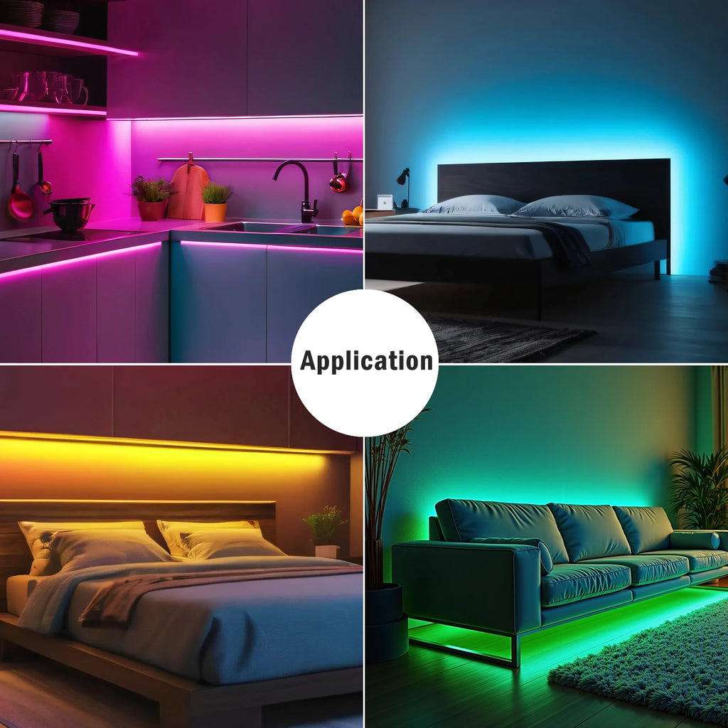 Battery Powered COB LED Strip Light 5V 320LEDs/M Flexible Diode Tape 3MM 5MM 8MM Linear Ribbon Indoor Lighting Lamp Backlight