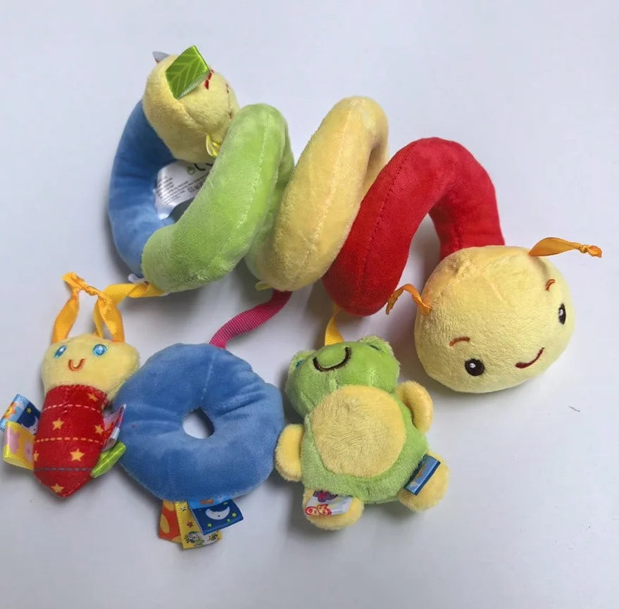 Cute Plush Toy, baby Sleep Companion Toy, Suitable for Children's Cute Caterpillar-Shaped Sleep Companion Toy
