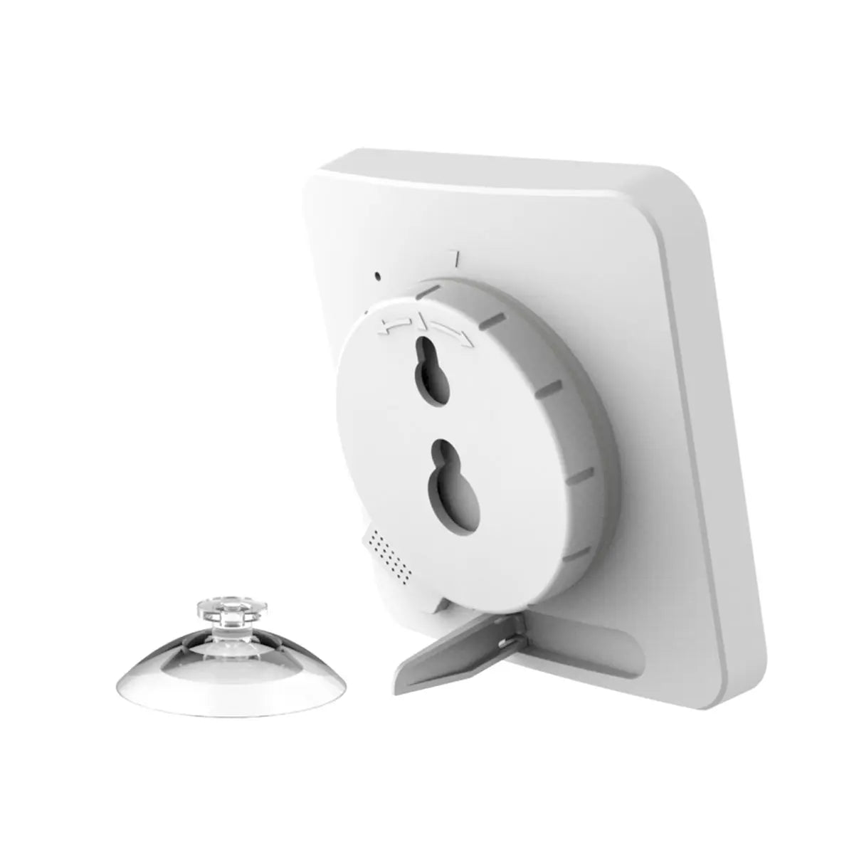 Waterproof Bathroom Wall Clock Digital Shower Clock Timer with Touch Screen, Temperature, Hanging Hole Stand for Kids & Adults