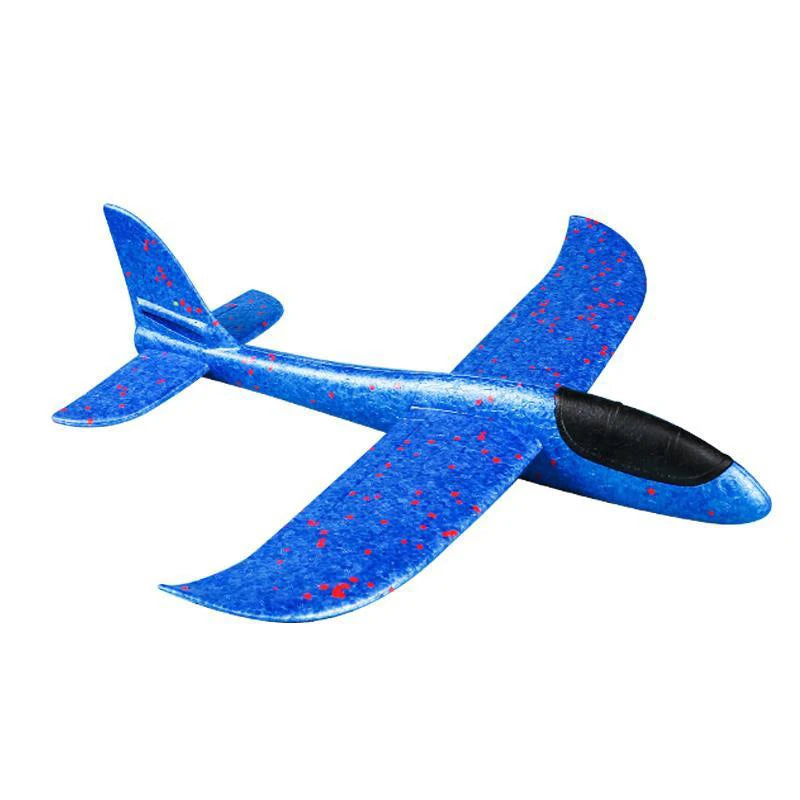 48cm Large Foam Plane Glider Hand Throw Airplane Inertial EPP Bubble Planes Outdoor Launch Kids Toys for Children Boys Gift