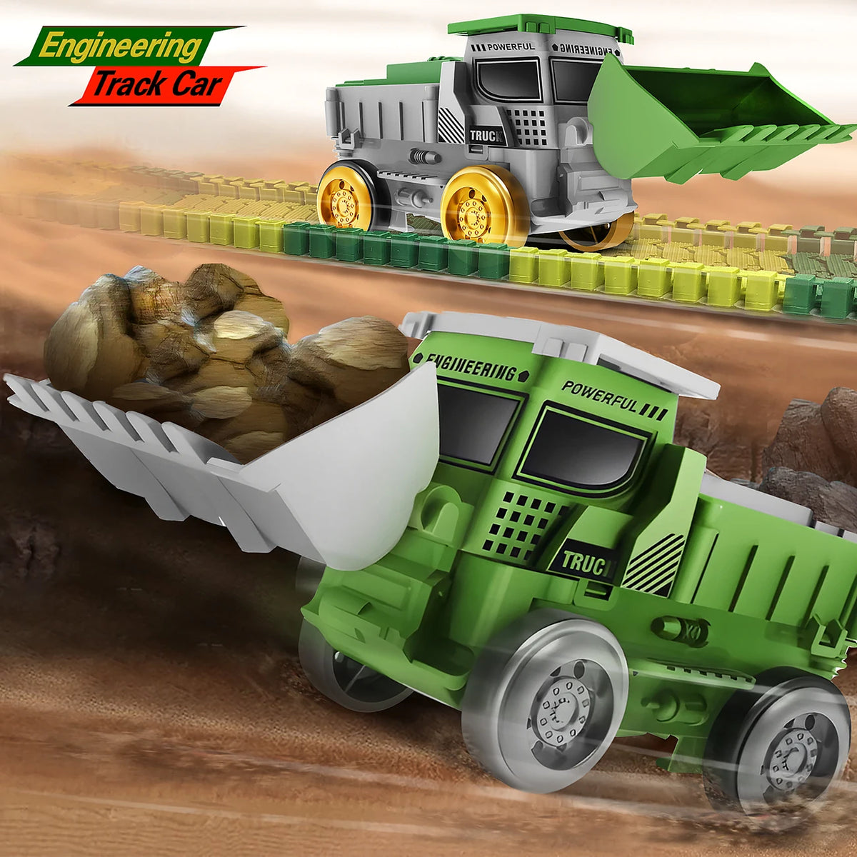 Dinosaur Toy Race Track Featuring Flexible Tracks Electric Cars Magic Climbing Flexible Rail Car Educational Puzzle Toy for Kids