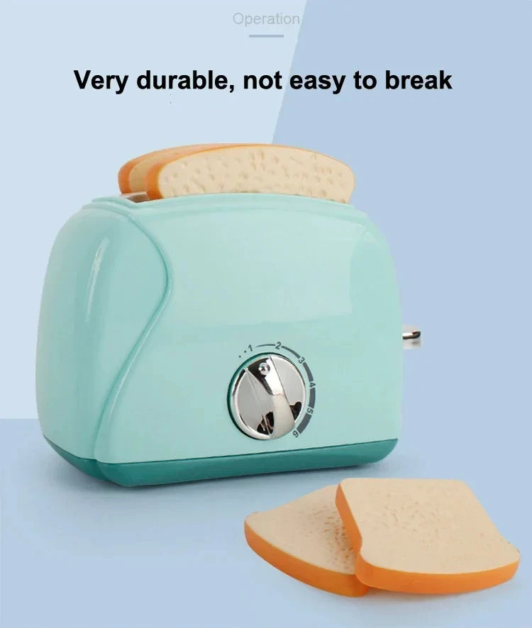 Simulation Kitchen Appliance Playset Kids Pretend Play Kitchen Toy Mini Household Appliance Role-Play Set Educational Toys Gifts