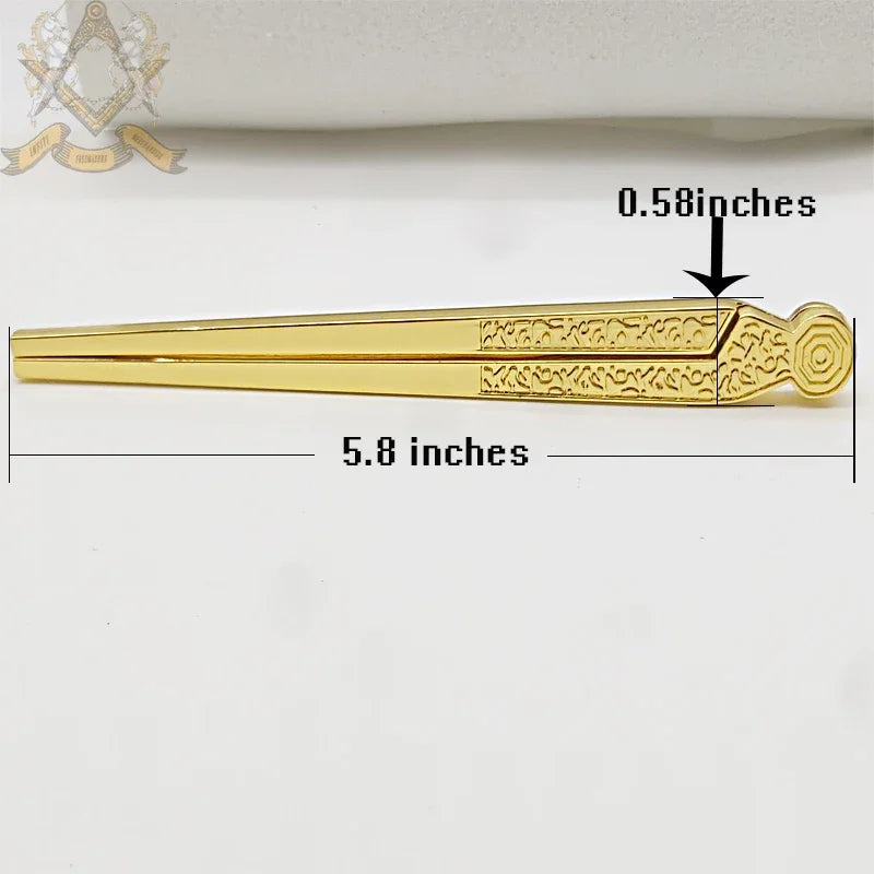 Premium Metal 6-Inch Masonic Plaza And Compass Bible Lodge Design Craft Gift for Masonic Brotherhood