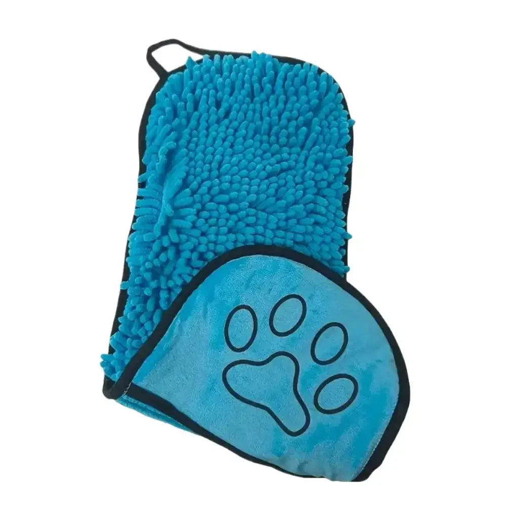 Quick Dry Pet Towel Soft Dog Bath Robe Towel Super Absorbent Cat Bath Towel Convenient Pet Cleaning Washcloth Dog Accessories