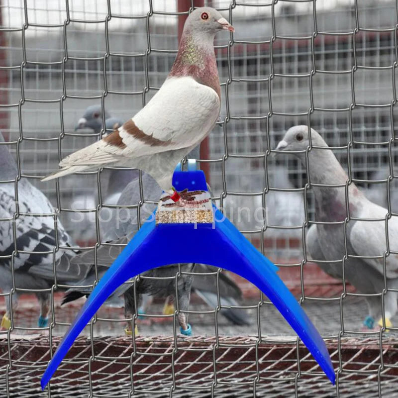 5/10/20PCS Plastic Pigeon Perch Dove Rest Stand Frame Pigeon Perches Roost for Bird Supplies Blue Pigeon Parrots House Dwelling