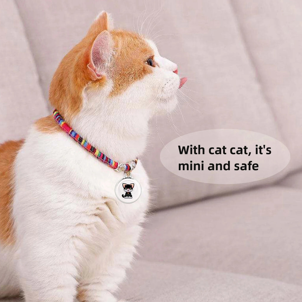 Pet Anti Lost GPS Tracker Bluetooth Compatible Waterproof Real Time Tracking Smart Wearable Locator for Dog Cat Collar Finder