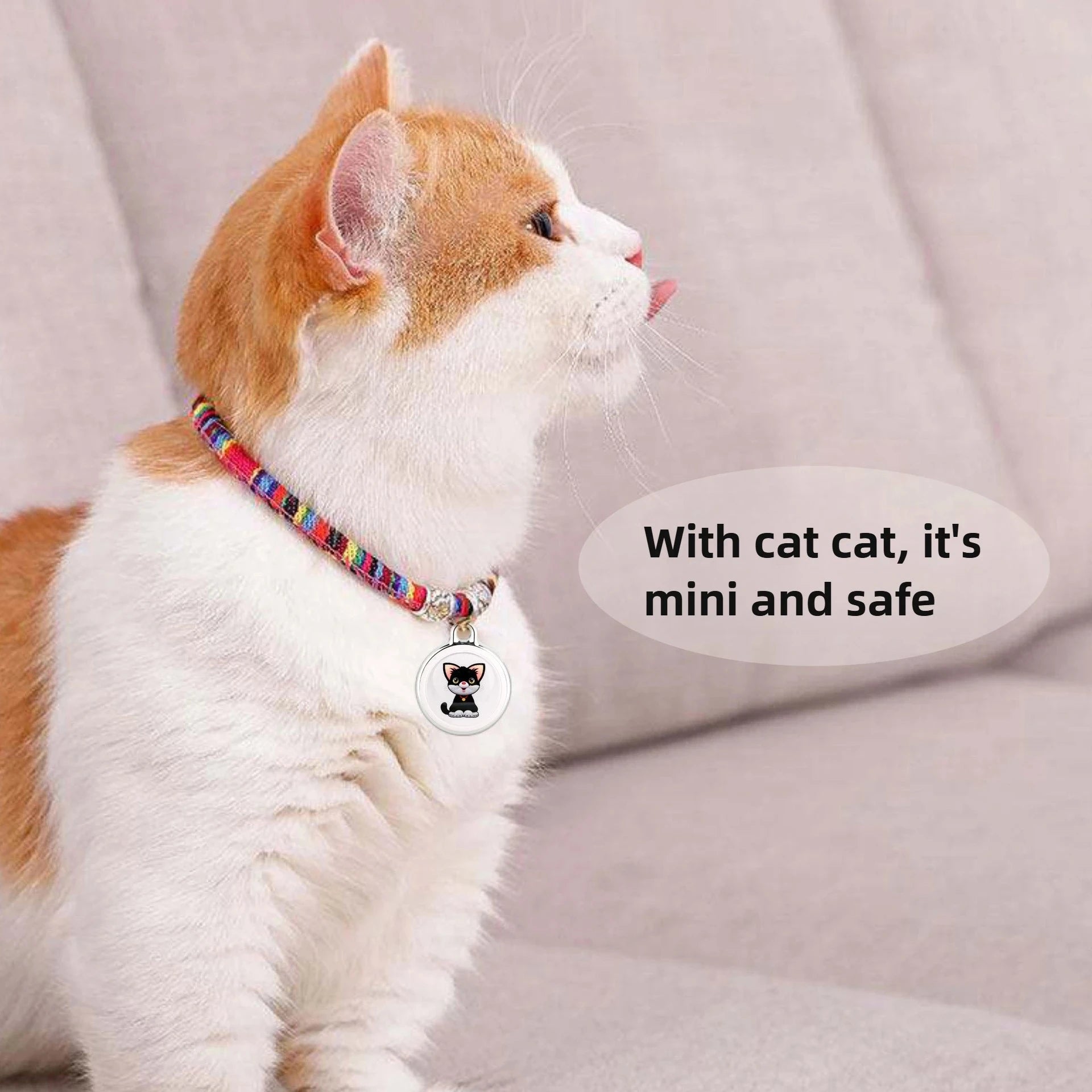 Pet Anti Lost GPS Tracker Bluetooth Compatible Waterproof Real Time Tracking Smart Wearable Locator for Dog Cat Collar Finder