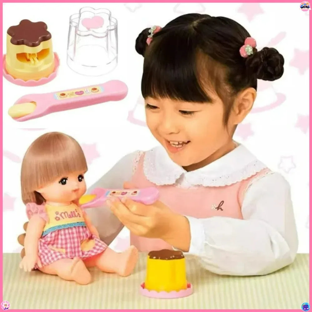 Food Feeding Pudding Feeding Toy Early Education Simulation Role Play Kitchen Lamian Noodles Ice Cream Toy Ornament  Kids Gifts