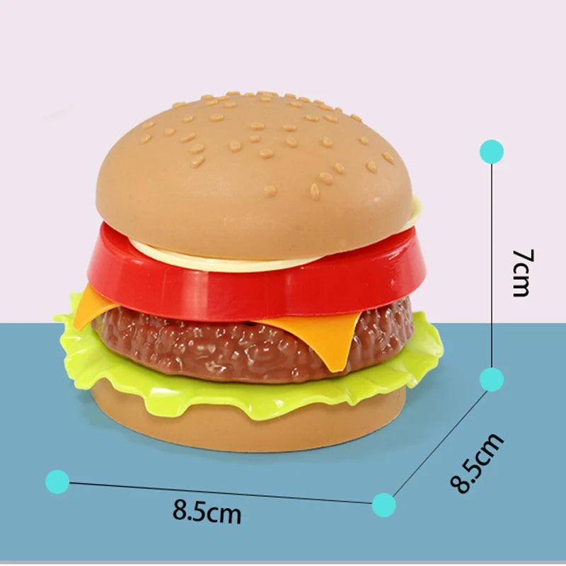 Cutting Fruits Vegetables Toys Set Game Baby Plastic Food Toy Simulated Kitchen Toy Children Pretend Play Cakes Toys Girls Gifts