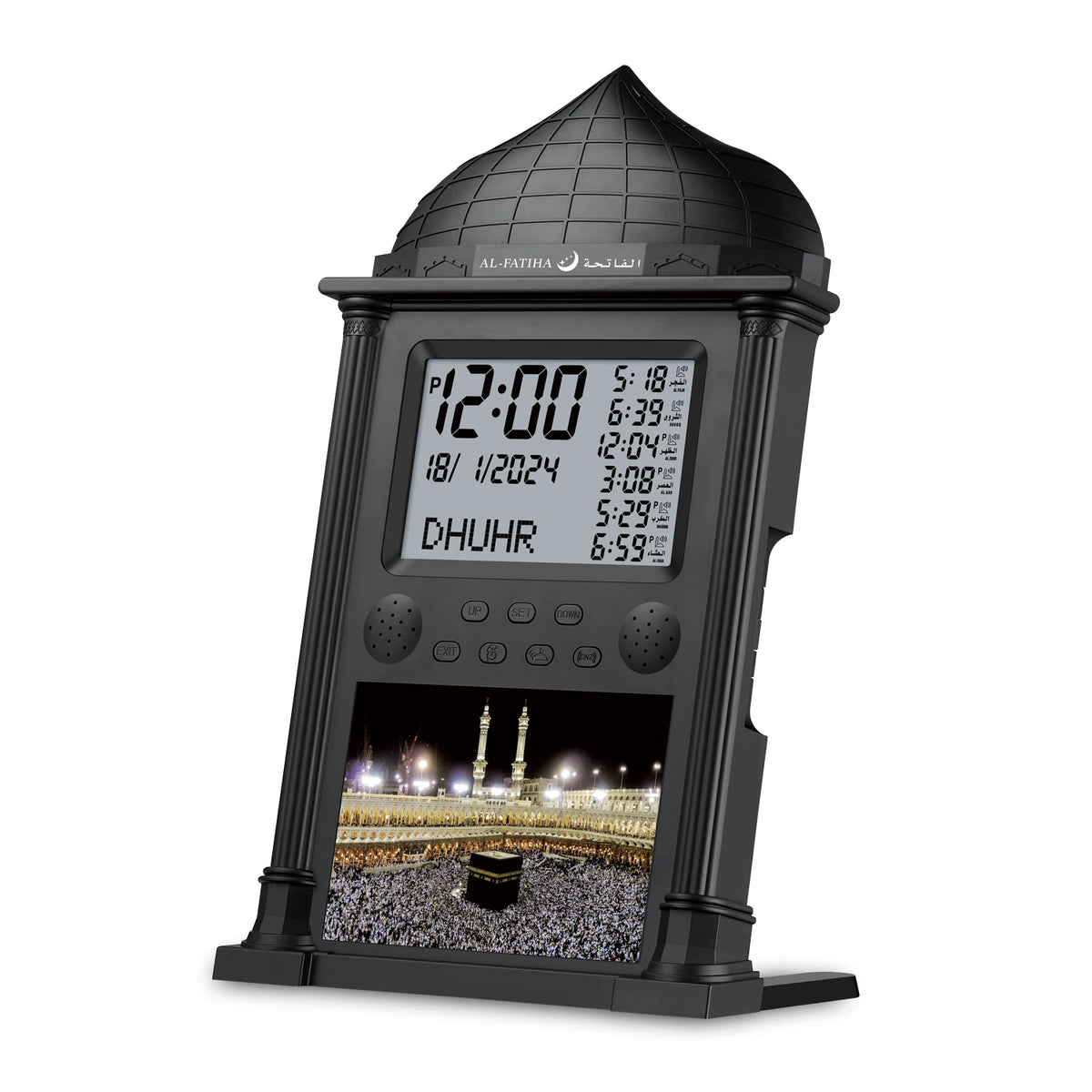 Digital LED Azan Wall Clock Muslim Islamic Islam Stylish Azan Adhan Prayer Reminder Alarm Mosque Wall Clock Prayer Time Hijri