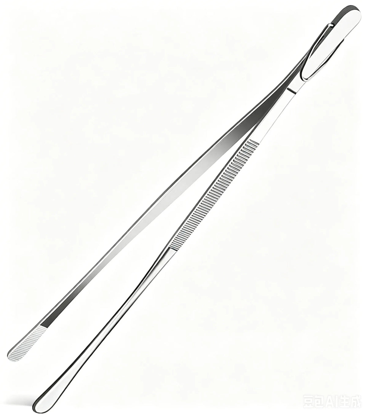 12inch Kitchen Tweezers Fine Tweezer Tongs Extra-Long Stainless Steel Cooking Tweezers for Kitchen Food Cooking Sea Food and BBQ