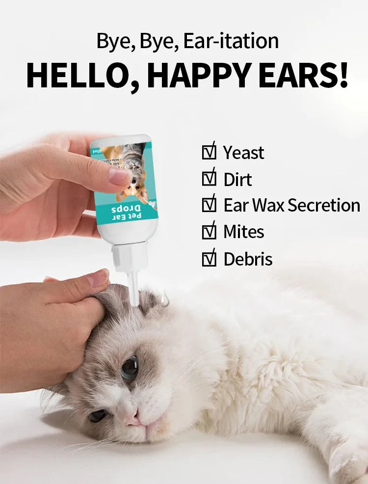 Pet Cleaning Kit for Dogs Cats No Rinse Wipes Set Eye Ear Teeth Paw Cleaner Deodorant Spray Drops All in One Pet Care Supplies