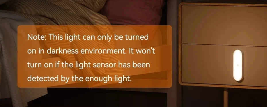 Night Lights Wireless LED Motion Sensor Lamp USB Rechargeable Magnetic For Kitchen Closet Wardrobe Stairs Lighting
