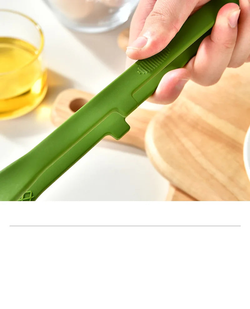 Silicone Food Toast Tongs Trivet Tongs for Kitchen Tongs Non-slip Cooking Clip Clamp BBQ Salad Tools Grill Kitchen Accessories