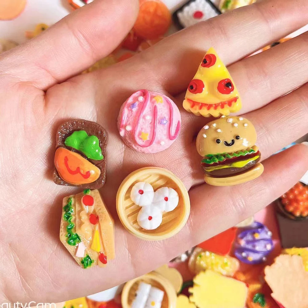 Miniature Food Drink Bottles Pretend Play Kitchen Game Party Toys
