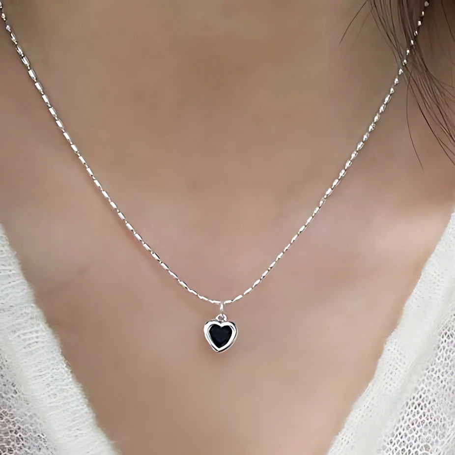 VENTFILLE 925 Sterling Silver Bead Geometry Necklace for Women Girl Korean Design Versatile Choker Jewelry Dropship Wholesale