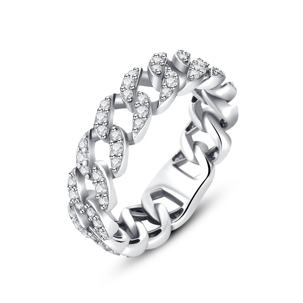 Christmas 925 Sterling Silver Crown Heart Flower Wing Zircon Sparkling Rings For Women Fine Jewelry wedding Anniversary Gifts