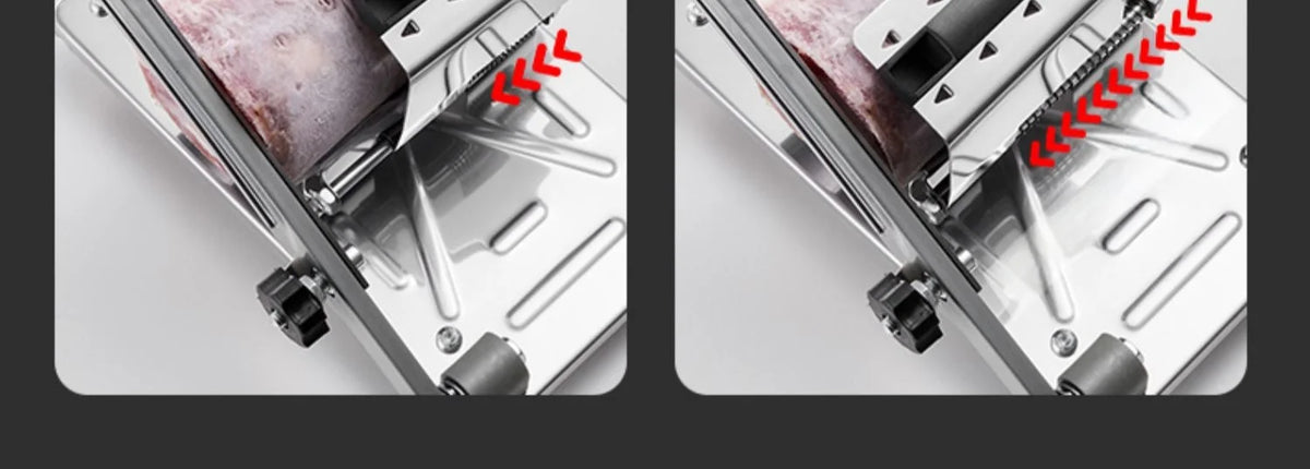 GIANXI Pork Belly Vegetable Slicer Frozen Meat Processor Cutting Machine Mutton Rolls Cutter Fruit Easy Slicer Kitchen Accessory
