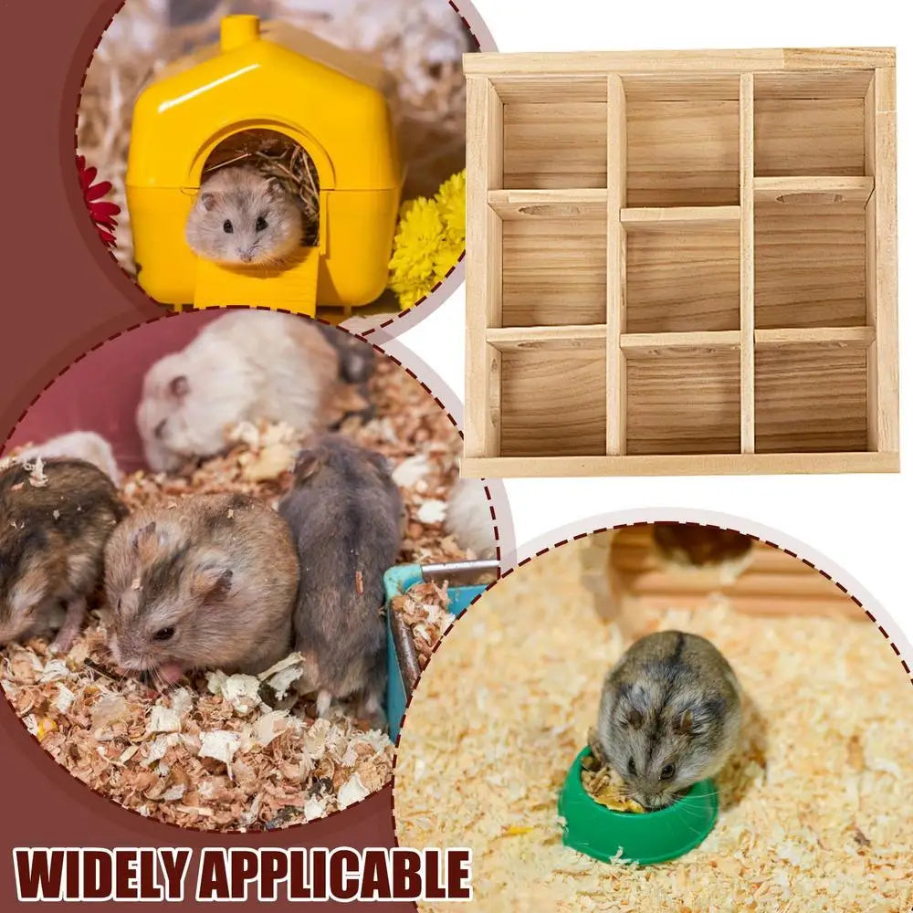 wooden maze Hamster toy intellectual development Small Pet Animals Activity Center Hamster Engaging Play supplies