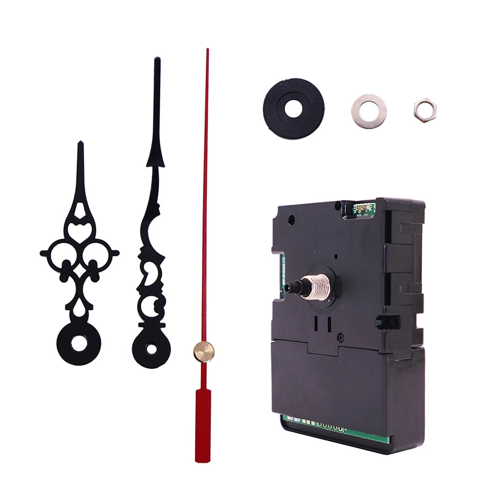 Super Long Shaft Clock Movement Hand Assembled Durable Clock Accessories for Craft Clock Frameless Draw Clock