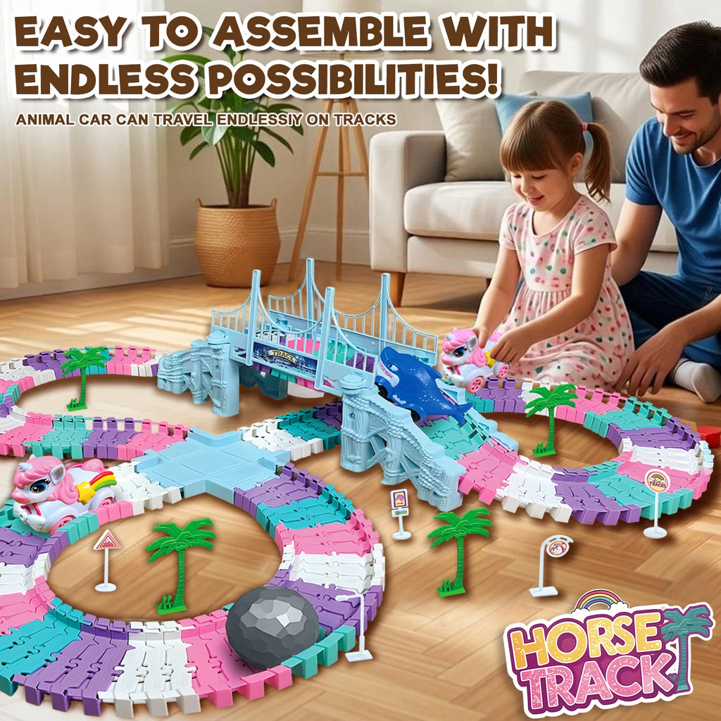 Car Toys For Kid 4-6, 194 PCS Race Car Track For Kids Ages 4-8, Monster Truck 2+ Year Old Birthday Gift Toddler Cars Toy For 3+