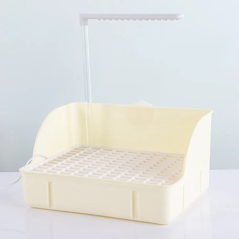 With Automatic Circulation Parrot Shower Basin Bago Bird Shower Detachable Bird Bathtub With Multiple Faucets Pet Bird Bath