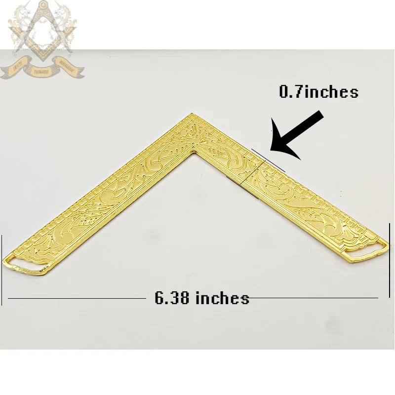 Premium Metal 6-Inch Masonic Plaza And Compass Bible Lodge Design Craft Gift for Masonic Brotherhood