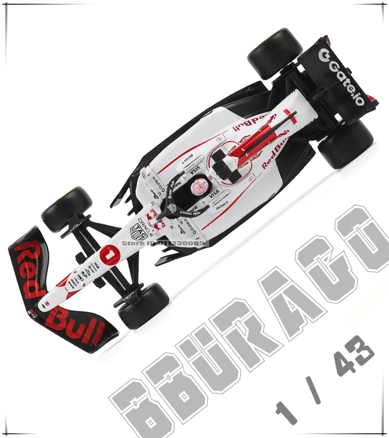 Bburago 1:43 F1 2025 Red Bull Racing RB21 Japan Station #1 Verstappen #22 Yuki Tsunoda Alloy Car Die Cast Model Toy Collectible