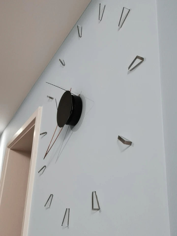 DIY Wall Clock Personalized Art Decorate Mute Wall Decor Clock Modern Design Minimalist Home Creative Luxury Decoration Watch