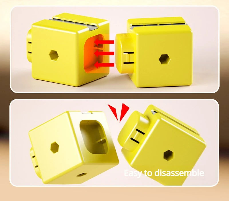 DIY Electric Magnetic Track Set With High-Speed Rail Vehicles STEM Building Game Puzzle Cube Toy for Children Gift(1-100+pieces)