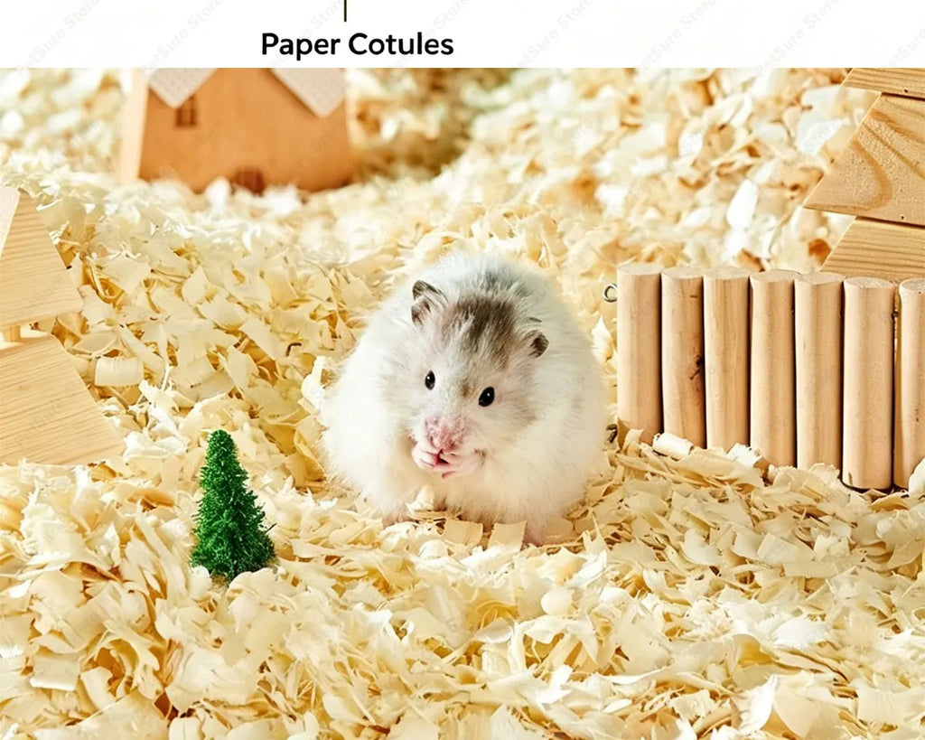 New Hamster Rat Mouse Wood Chips Beddingfor Guinea Pigs Rabbits Chinchillas  Natural Poplar Bedding Low Dust Cage House Filler