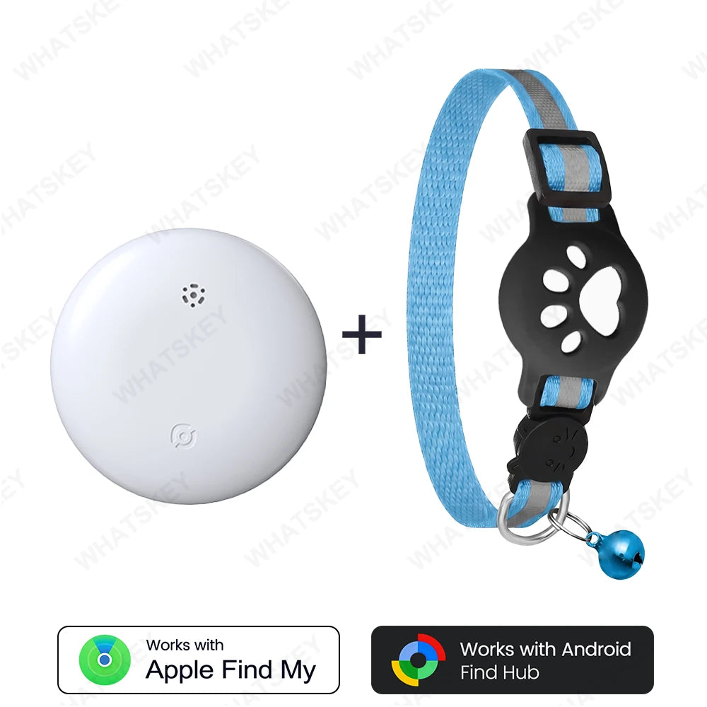 Adjustable Pet Collar Gps Tracker Google Find My Android Finder Location Tracker Kits Pet Supplies Cat Pet Electronic Devices