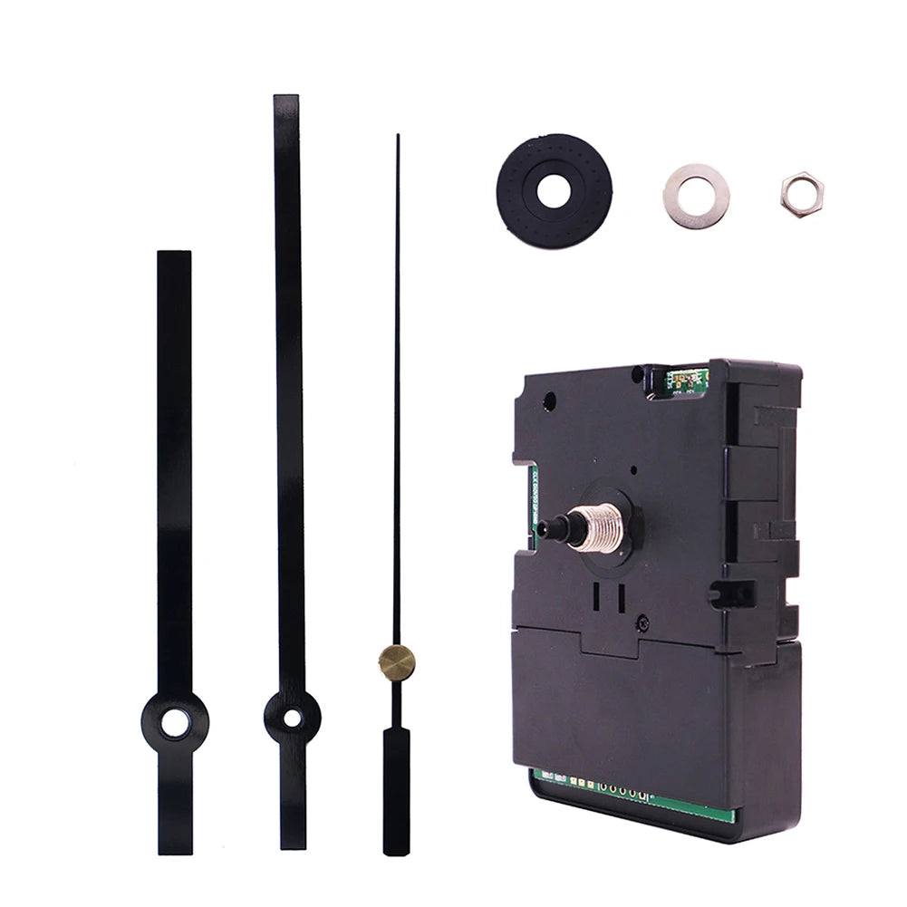 Super Long Shaft Clock Movement Hand Assembled Durable Clock Accessories for Craft Clock Frameless Draw Clock