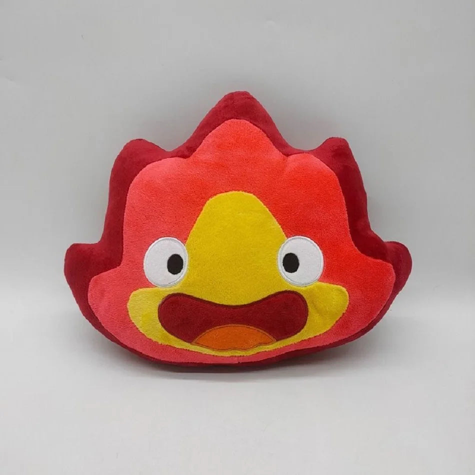 Cute Cartoon Flame Plush Pillow Soft Fire Shaped Stuffed Doll Sofa Throw Cushion Home Decor Toy Birthday Gift