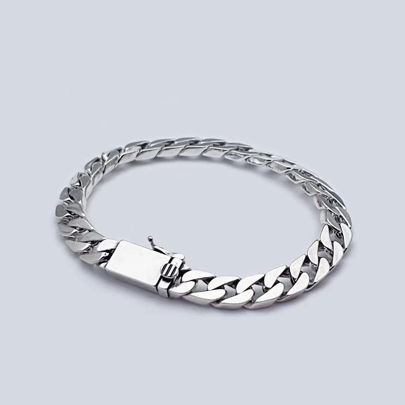 925 Silver Chains Original Certified Cuban Chain Authentic 925 Solid Silver Necklace