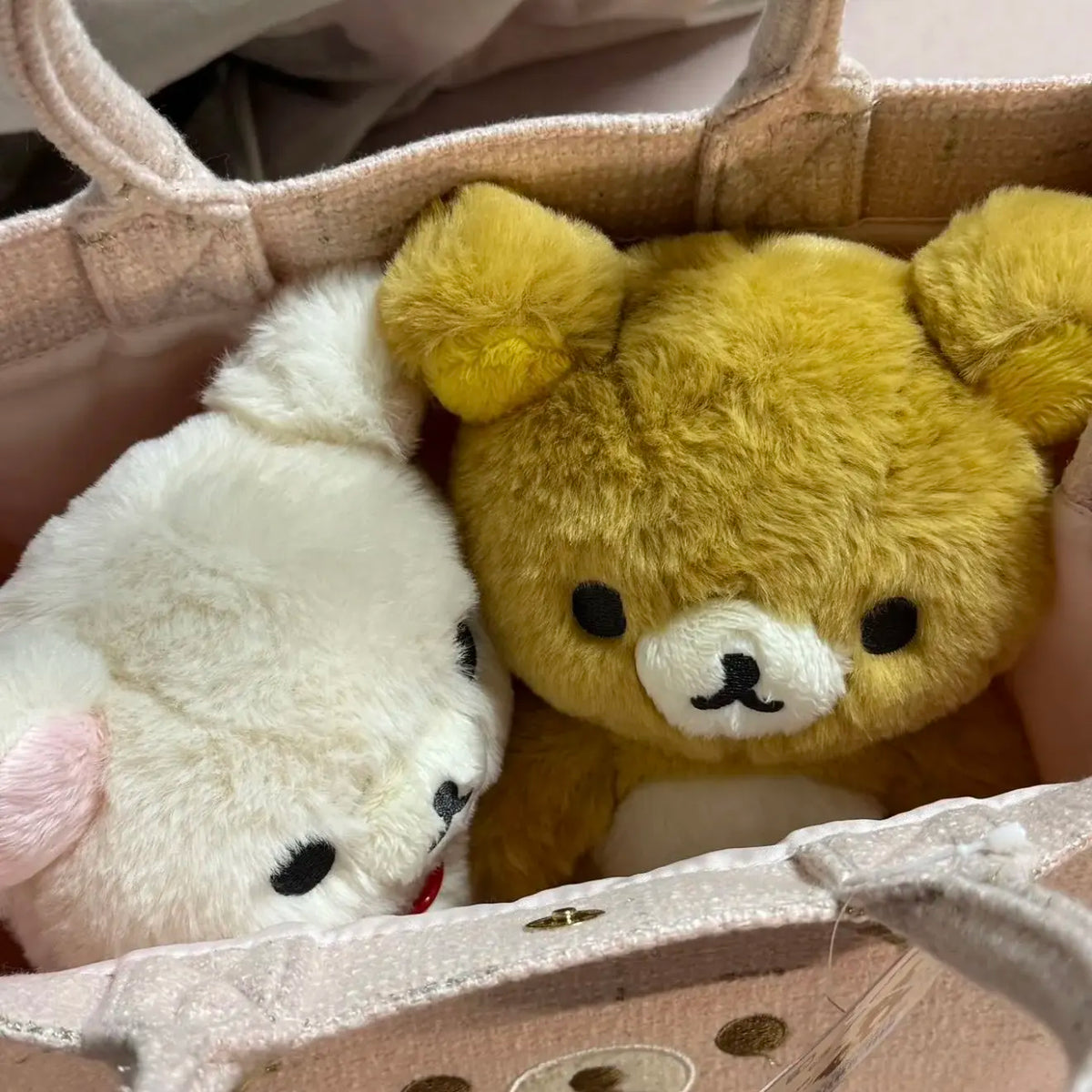 20cm Cute Rilakkuma Korilakkuma Plush Toy Japanese Style Brown White Bear Stuffed Animals Adorable Birthday Gift for Girl