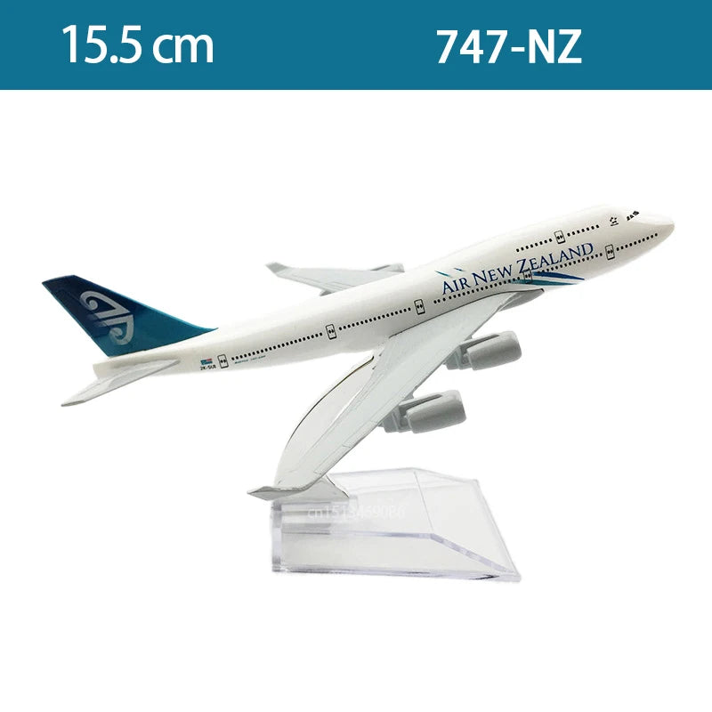15CM 6inch Diecast Alloy 747 British Malaysia Airways B747 Airlines For Collection Friend Gift