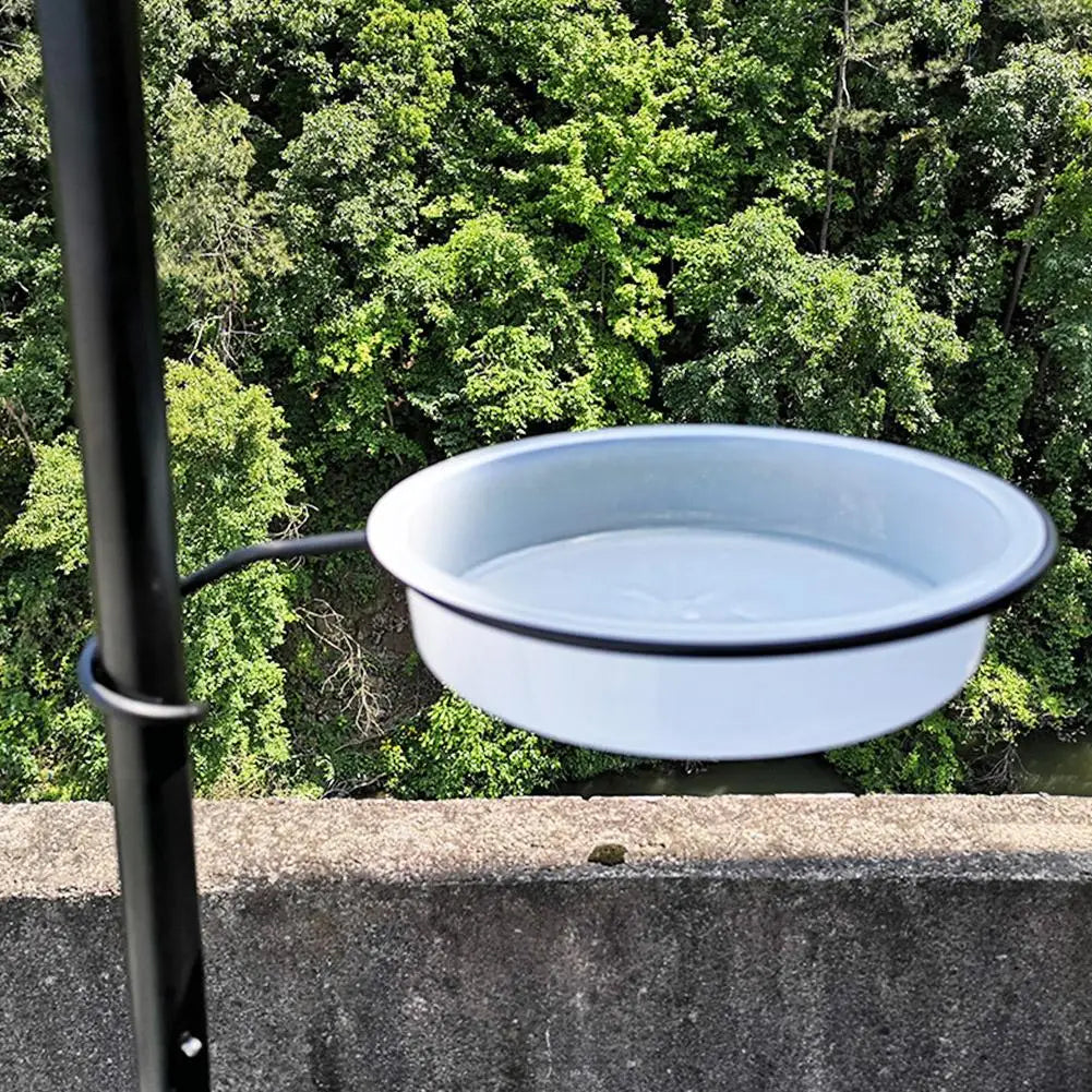 Outdoor Garden Hummingbird Water Dish Tray Replacement Plastic Birdbath Bowl Wild Bird Feeding Station Drinker Water Feeding